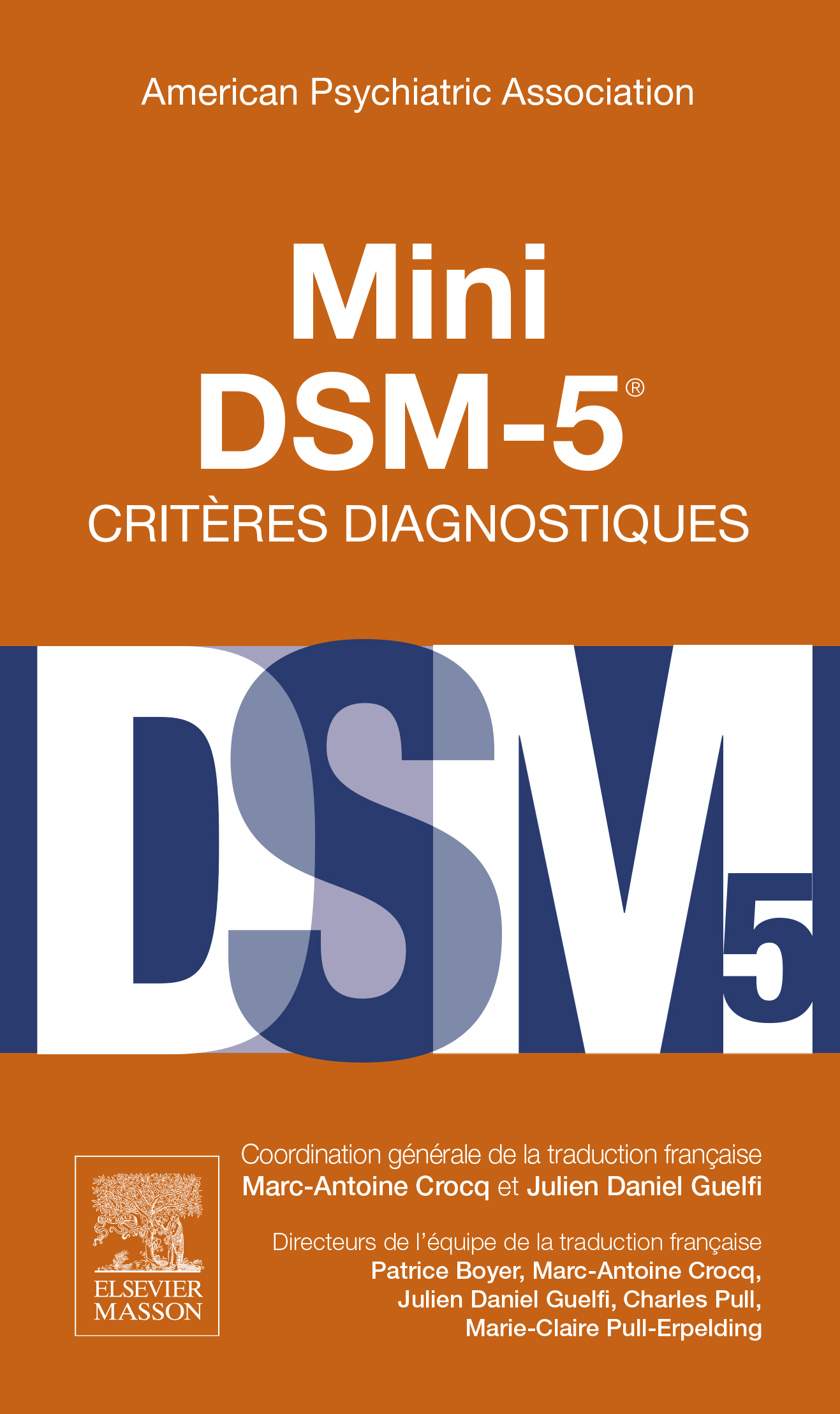 Mini DSM5 Critères Diagnostiques Elsevier Masson