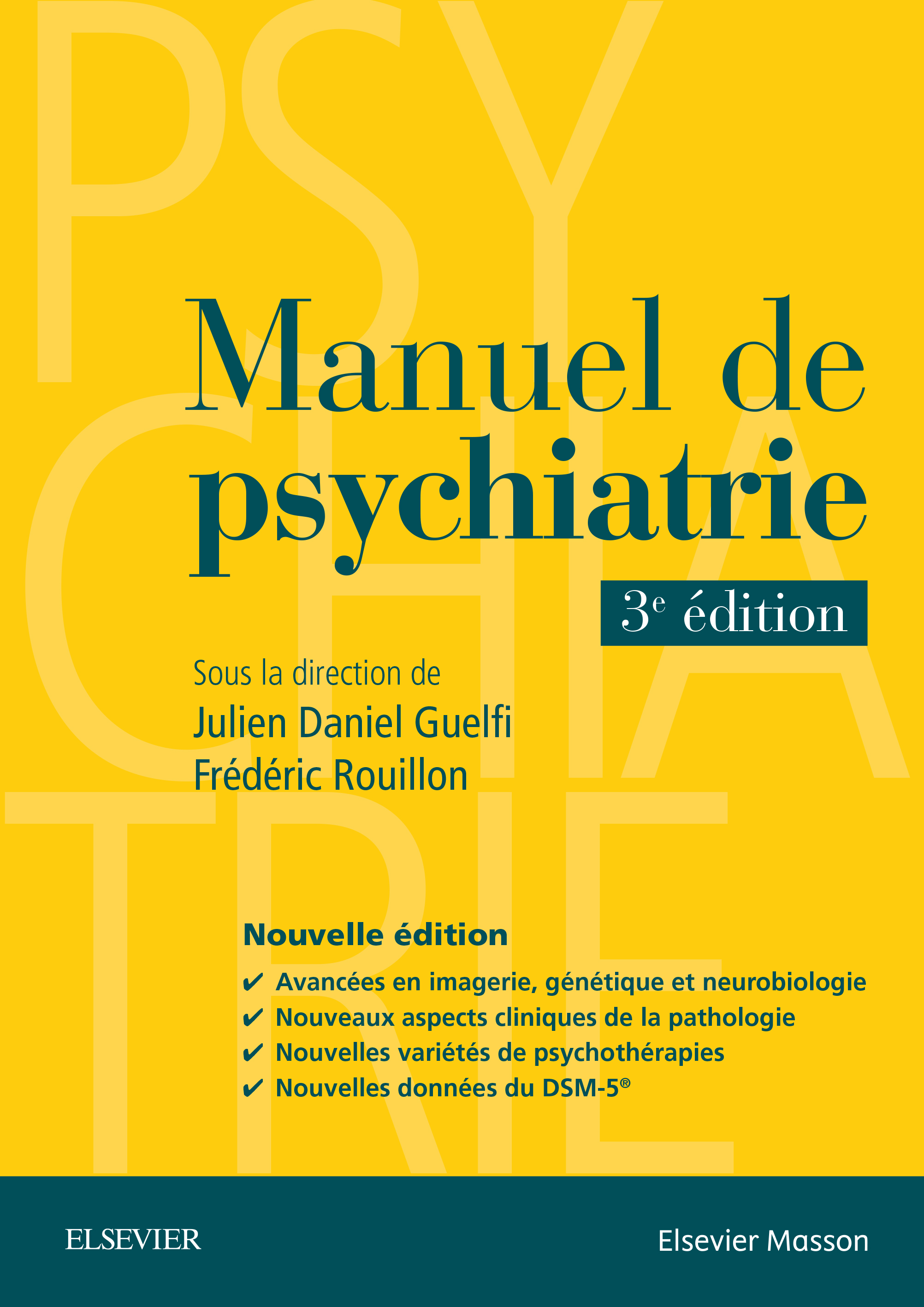 Manuel de psychiatrie 3e Edition