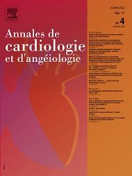Annales de cardiologie et d'angéiologie