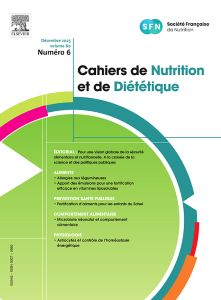 Cahiers de nutrition et de diététique