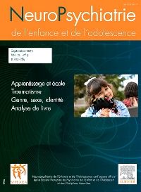 Neuropsychiatrie de l'enfance et de l'adolescence