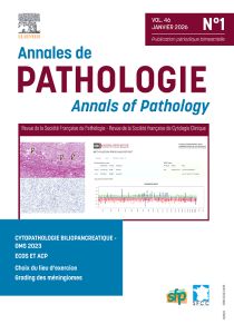 Annales de pathologie