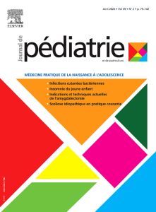 Journal de pédiatrie et de puériculture