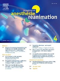 Le praticien en anesthésie réanimation