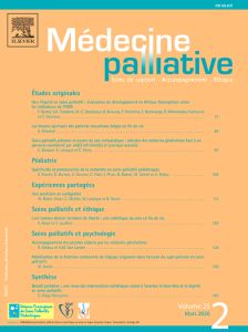 Médecine palliative