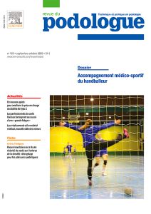 Revue du podologue