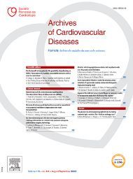 Archives of Cardiovascular Diseases