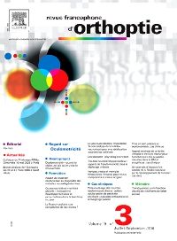 Revue Francophone d'Orthoptie