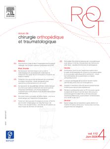 Revue de Chirurgie Orthopédique et Traumatologique