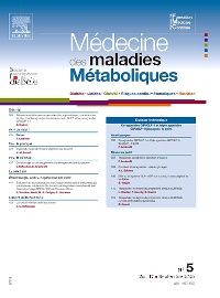 Médecine des maladies Métaboliques