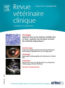 Revue Vétérinaire Clinique