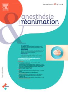Anesthésie & Réanimation