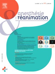 Anesthésie & Réanimation