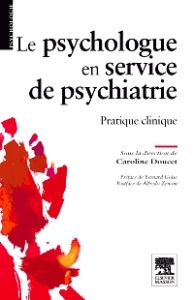 Le psychologue en service de psychiatrie