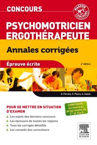 Concours Psychomotricien Ergothérapeute Annales corrigées