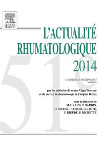 L'actualité rhumatologique 2014