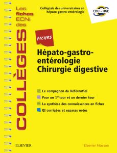 Fiches Hépato-gastroentérologie / Chirurgie digestive