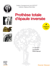 Prothèse totale d'épaule inversée