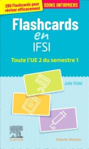 Flashcards IFSI. Toute l'UE 2 du semestre 1