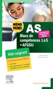 Mémo-Fiches AS - Blocs de compétence 1 à 5 + AFGSU