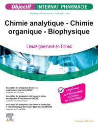 Chimie analytique - Chimie organique - Biophysique