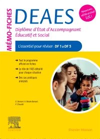 Mémo-fiches DEAES - Diplôme d'Etat d'Accompagnant Educatif et Social