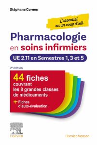 Pharmacologie en soins infirmiers en un coup d'oeil