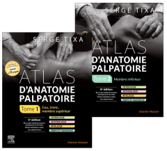 Atlas d'anatomie palpatoire. Pack 2 tomes