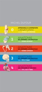 Apprendre et comprendre l'anatomie. Anatomie de l'appareil locomoteur. Anatomie des organes et des viscères. Pack des 5 tomes