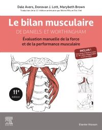Le bilan musculaire de Daniels et Worthingham
