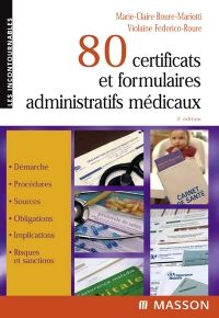 80 certificats et formulaires administratifs médicaux