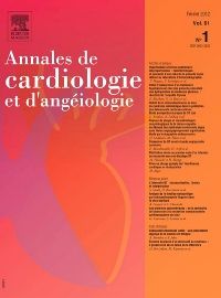 Annales de cardiologie et d'angéiologie