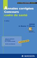 Annales corrigées concours cadre de santé