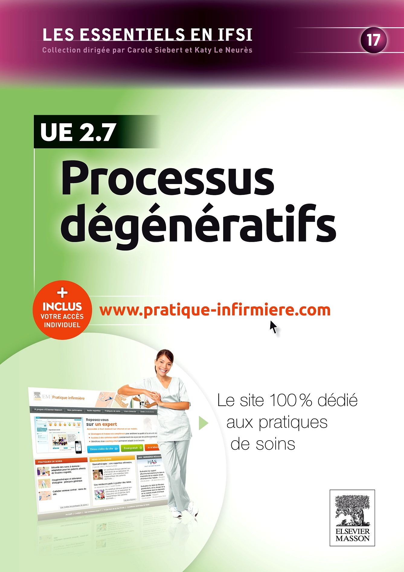Processus dégénératifs - UE 2.7 1e Paramédical Livre Hélène Labousset-Piquet, Carole Siebert
