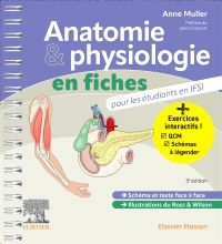 Anatomie et physiologie en fiches pour les étudiants en IFSI 3e Paramédical Livre Anne Muller