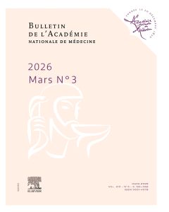 Bulletin de l'Acad&eacute;mie Nationale de M&eacute;decine