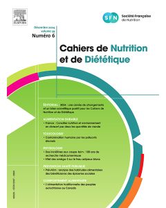 Cahiers de nutrition et de diététique