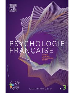 Psychologie fran&ccedil;aise