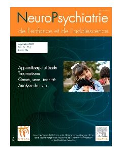 Neuropsychiatrie de l'enfance et de l'adolescence