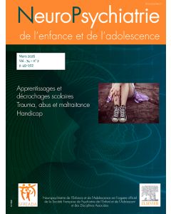 Neuropsychiatrie de l'enfance et de l'adolescence