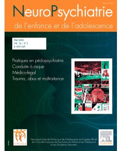 Neuropsychiatrie de l'enfance et de l'adolescence