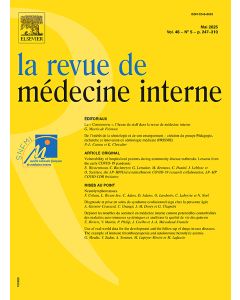 Revue de m&eacute;decine interne (La)