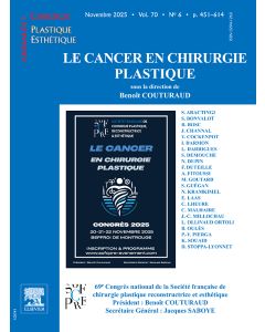 Annales de chirurgie plastique esth&eacute;tique