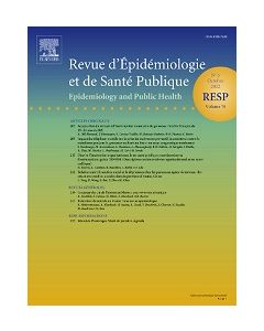 Revue d'Epidémiologie et de Santé Publique