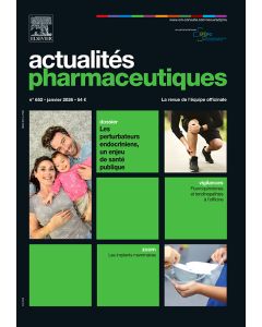 Actualit&eacute;s Pharmaceutiques