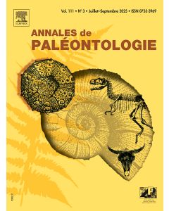 Annales de pal&eacute;ontologie