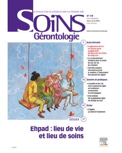 Soins Gérontologie