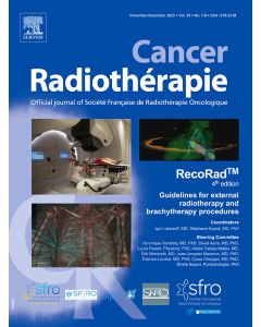 Cancer/Radioth&eacute;rapie