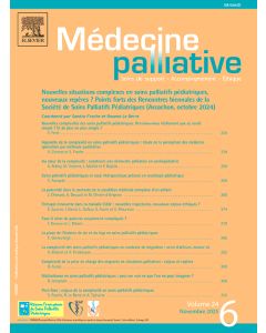 M&eacute;decine palliative