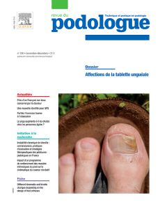 Revue du podologue